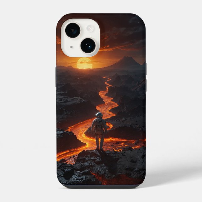Strange planet  iphone case (Back)