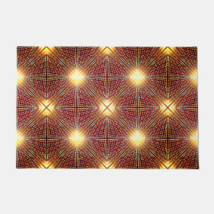 Strange repetition lines generating light circles doormat