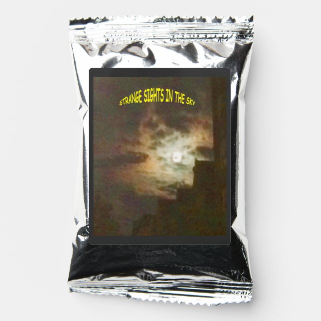 Strange Sights in the Sky Coffee Drink Mix (Front)