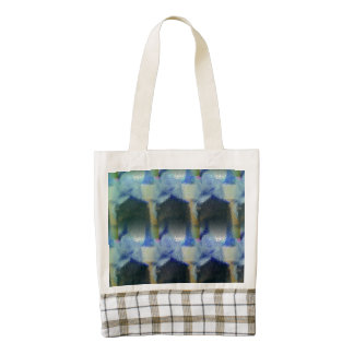 Strange unique pattern zazzle HEART tote bag