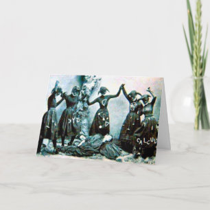 Strange Vintage Birthday Card