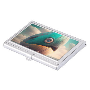 Strange Whale Business Card Case