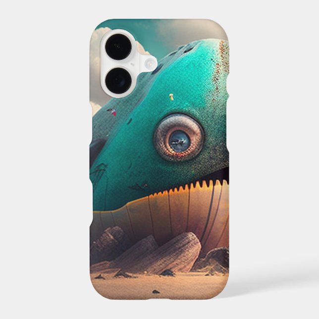 Strange Whale Iphone Case (Back)