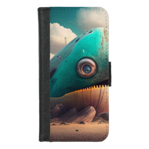 Strange Whale iPhone 8/7 Wallet Case