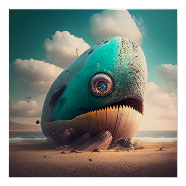 Strange Whale Poster (Front)