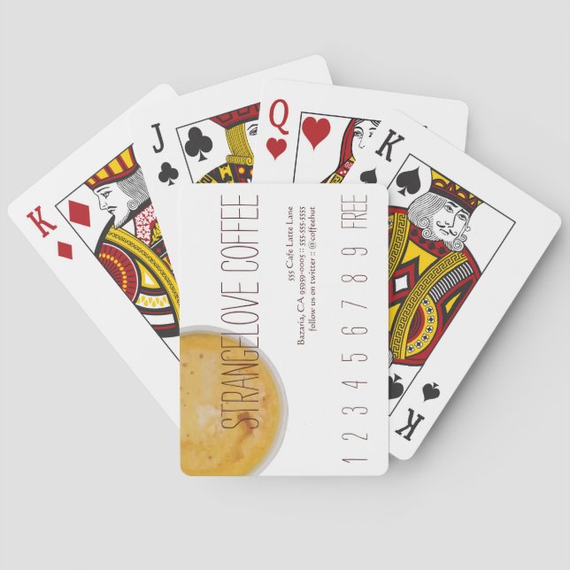 Strangelove Coffee Loyalty Card (Back)