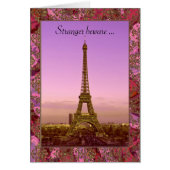 Stranger Beware Customizable Cards (Front)