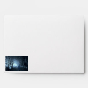 Stranger in the Park in Night Fog Envelope