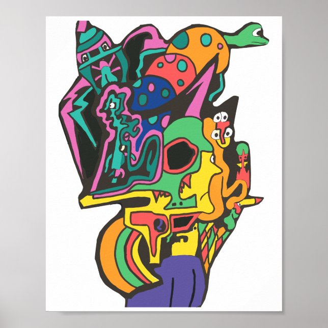 Stranger Nerd Gun Poster (Front)