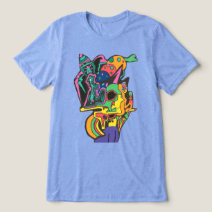 Stranger Nerf Gun Tri-Blend Shirt