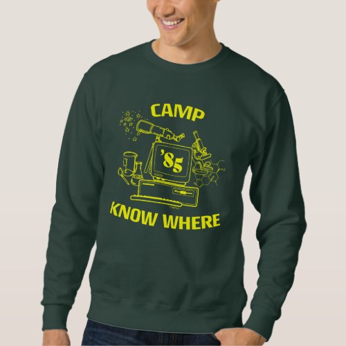 Stranger Things Camp Know Where 85 Logo Sweatshirt
