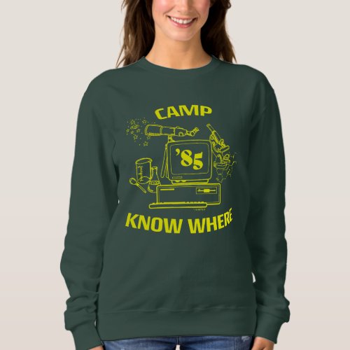 Stranger Things Camp Know Where 85 Logo Sweatshirt