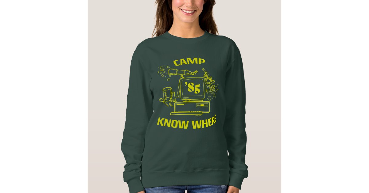 Stranger Things 'Camp Know Where' – T-shirt Uomo A Maniche Corte, Maglietta Ufficiale Netflix, Stampa Ecologica