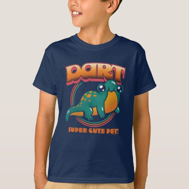 Stranger Things Dart Cartoon Super Cute Pet T-Shirt (Front)