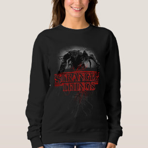Stranger Things Demogorgon Glow Logo Sweatshirt