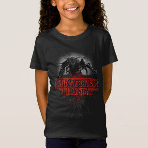 Stranger Things Demogorgon Glow Logo T-Shirt