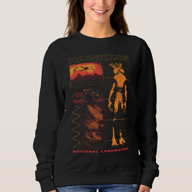 Stranger Things Demogorgon Schematic Sweatshirt (Front)