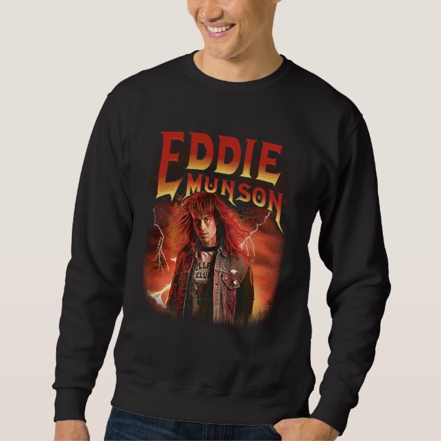 Stranger Things Eddie Munson Portrait Sweatshirt (Front)