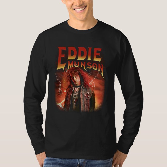 Stranger Things Eddie Munson Portrait T-Shirt (Front)