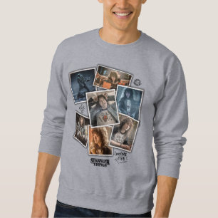 Stranger Things Eddie Munson Scrapbook Photos Sweatshirt