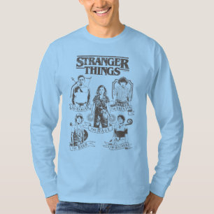Stranger Things Group Shot Classes T-Shirt