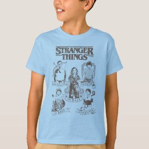 Stranger Things Group Shot Classes T-Shirt