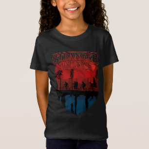 Stranger Things Group Shot Mindflayer Trail T-Shirt