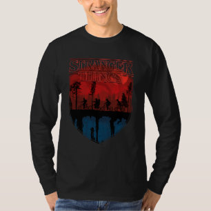 Stranger Things Group Shot Mindflayer Trail T-Shirt
