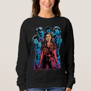 Stranger Things Group Shot Populous Gazing Sweatshirt