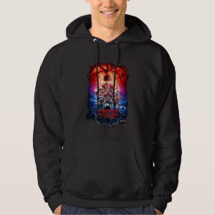 Stranger Things Group Shot Poster Fade Hoodie