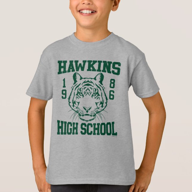 Stranger Things Hawkins High School 1986 T-Shirt (Front)