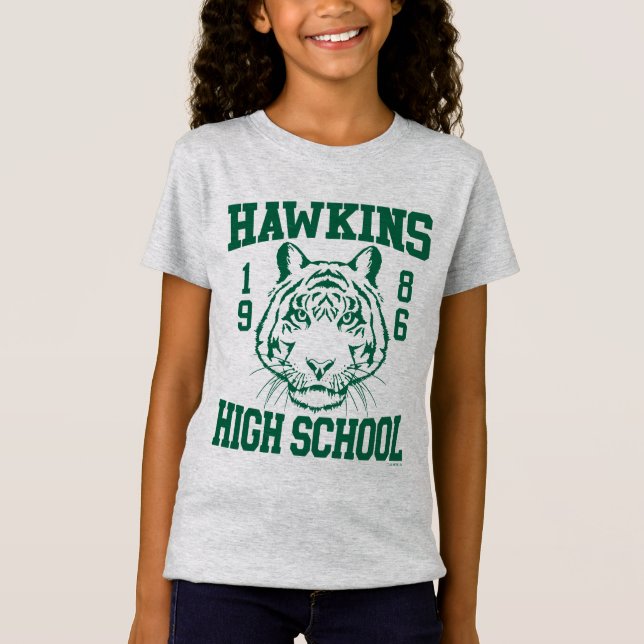 Stranger Things Hawkins High School 1986 T-Shirt (Front)