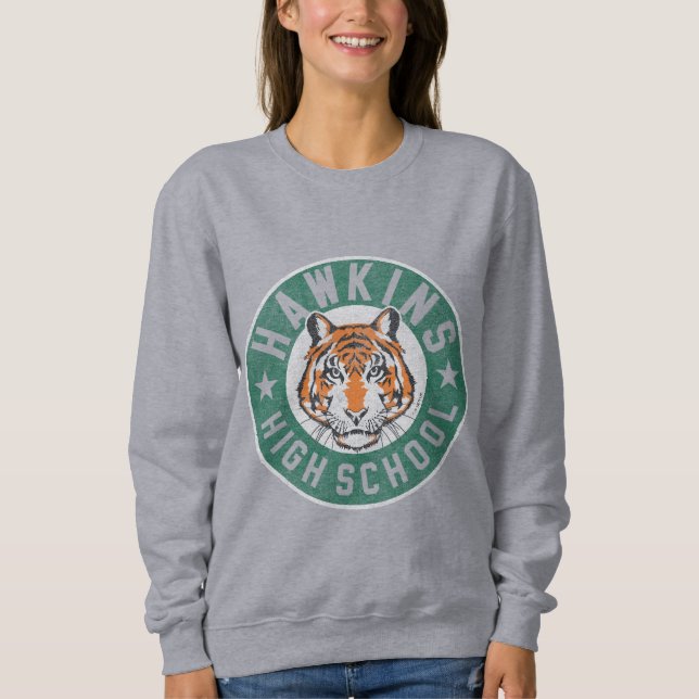 Stranger Things Hawkins High School Logo Sweatshirt (Front)