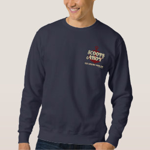 Stranger Things Scoops Ahoy Ice Cream Parlor Sweatshirt