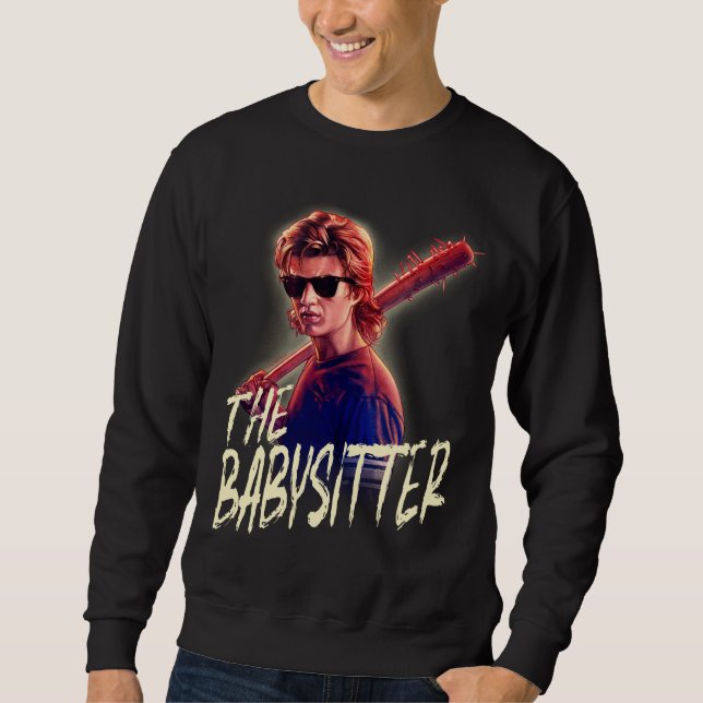 Stranger Things Steve The Babysitter Portrait Sweatshirt (Front)