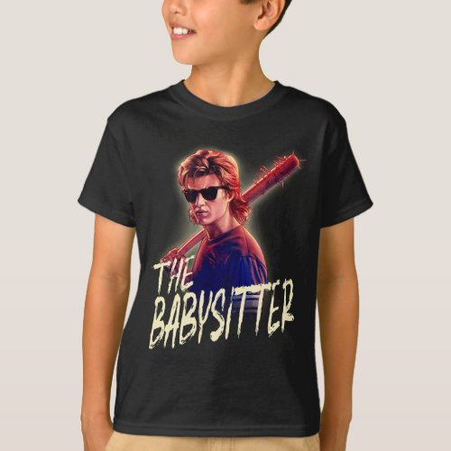 Stranger Things Steve The Babysitter Portrait T_Shirt