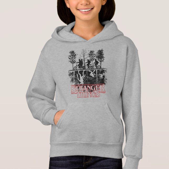 Stranger Things The Upside Down Logo Hoodie (Front)