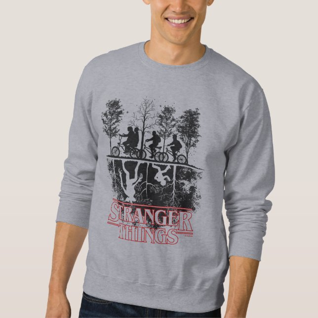 Stranger Things The Upside Down Logo Sweatshirt (Front)