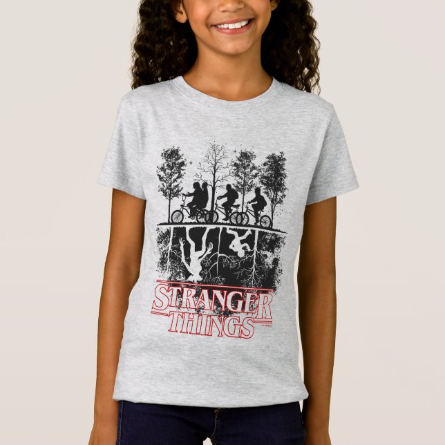 Stranger Things The Upside Down Logo T-Shirt (Front)