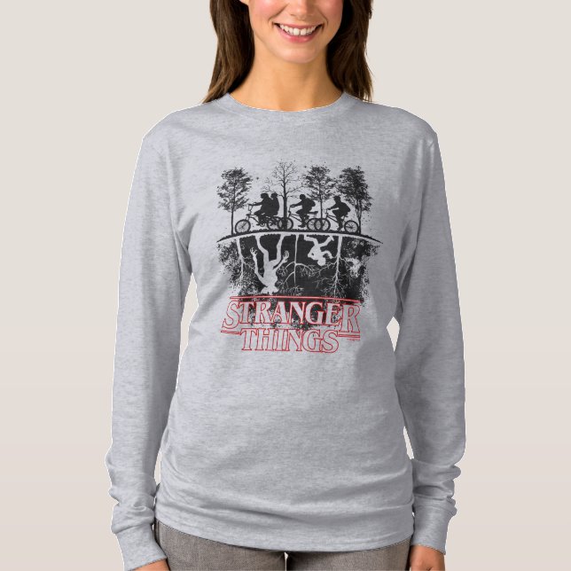 Stranger Things The Upside Down Logo T-Shirt (Front)
