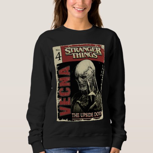 Stranger Things Vecna Comic Book Cover Sweatshirt