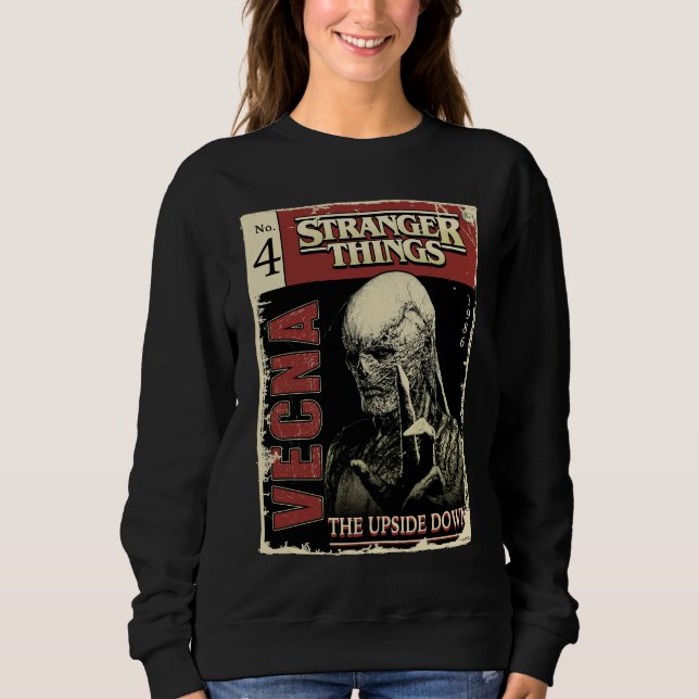 Stranger Things Vecna Comic Book Cover Sweatshirt (Front)