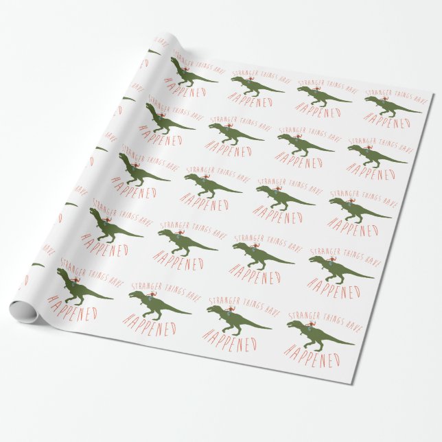 Stranger Things Wrapping Paper (Unrolled)