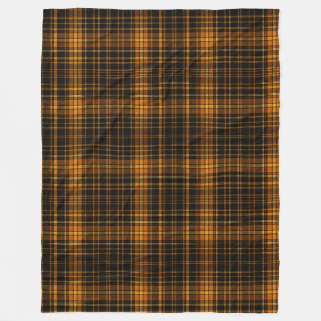 Strangers and Pilgrims Tartan Fleece Blanket (Front)