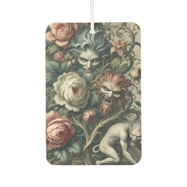 Strangers in the Park at Night – Gothic Victorian Air Freshener (Front)