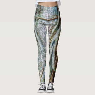 Strangler Fig Abstract Leggings