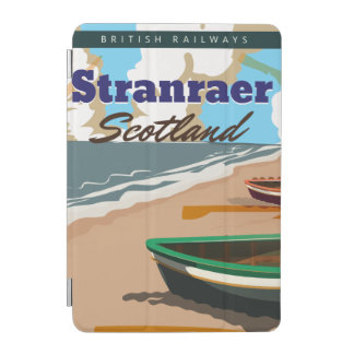 stranraer scotland vintage travel poster iPad mini cover