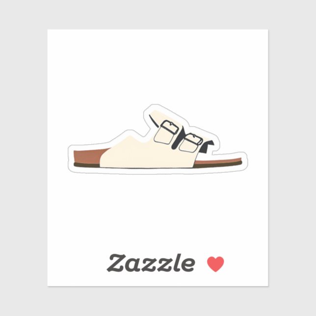 Strapped Sandal Sticker (Sheet)