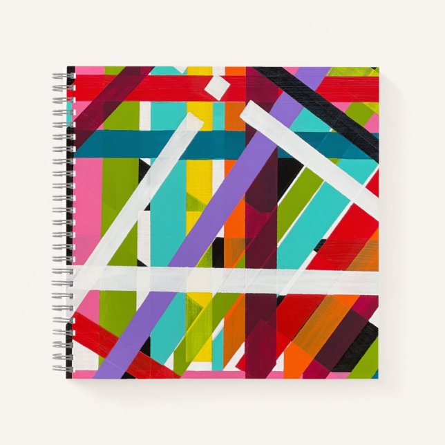 Strapped Square Notebook (Front)