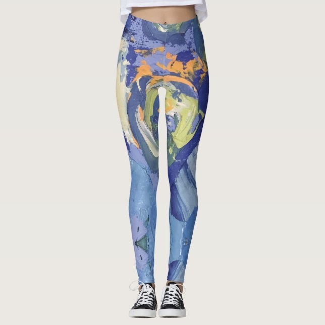 Straps Texture #2 from the work Pineapple Leggings (Front)